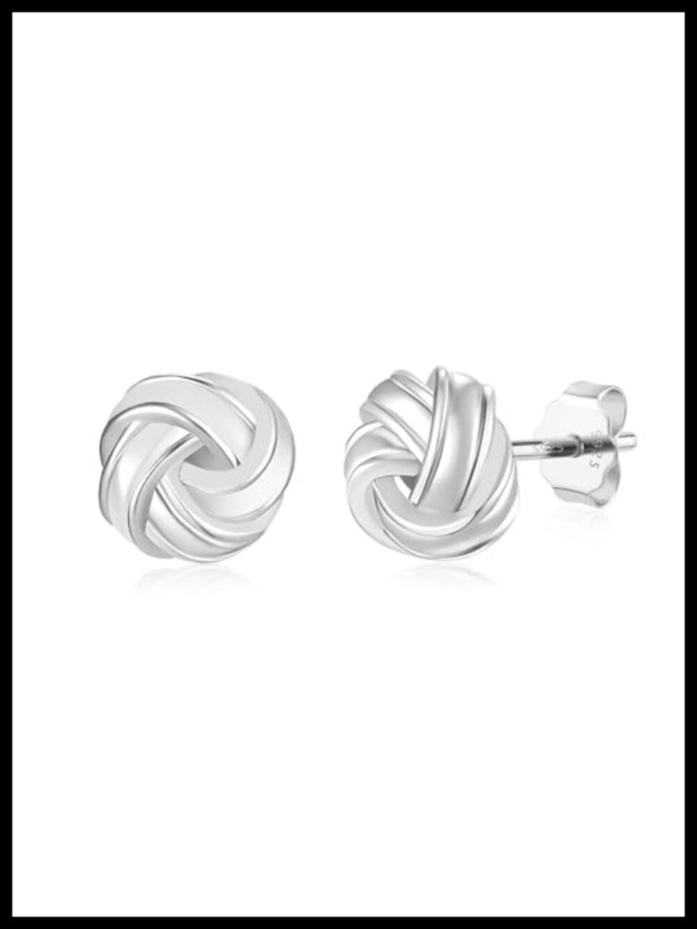 925 Sterling Silver Stud Earrings Set 14K Gold Plated Hypoallergenic Tiny Bar